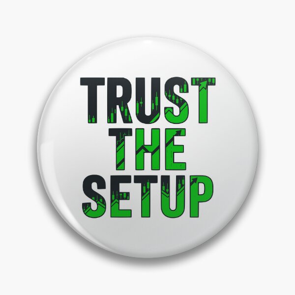 Item preview, Trust The Setup - Forex Trader I Trader Mindset Design designed and sold by Riskt8ker Shop.