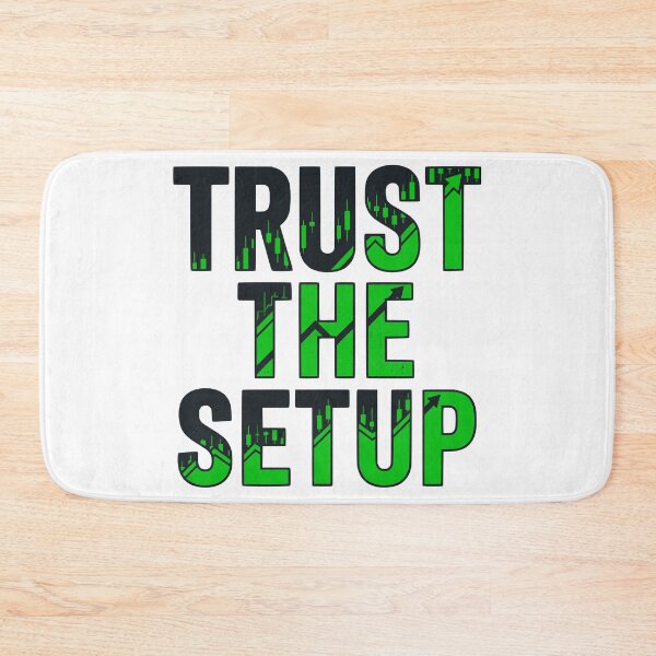 Item preview, Trust The Setup - Forex Trader I Trader Mindset Design designed and sold by Riskt8ker Shop.