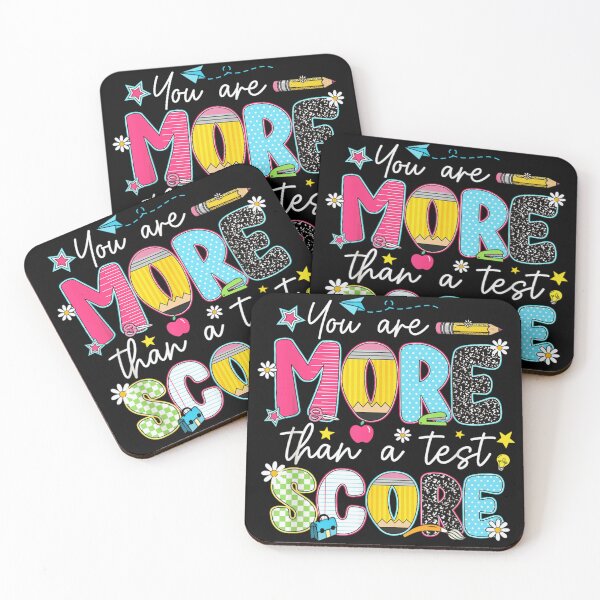 Item preview, You Are More Than A Test Score Inspirational Teacher Student Motivation designed and sold by LakenDraphil.