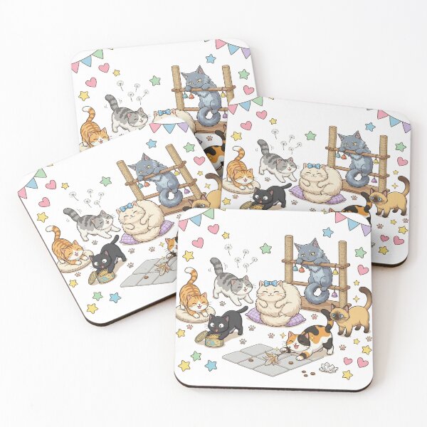 Item preview, a group of cats designed and sold by RiverFong.
