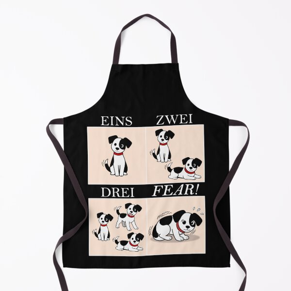 Item preview, Eins Zwei Drei FEAR – Funny Dog Meme designed and sold by Groenendijk.
