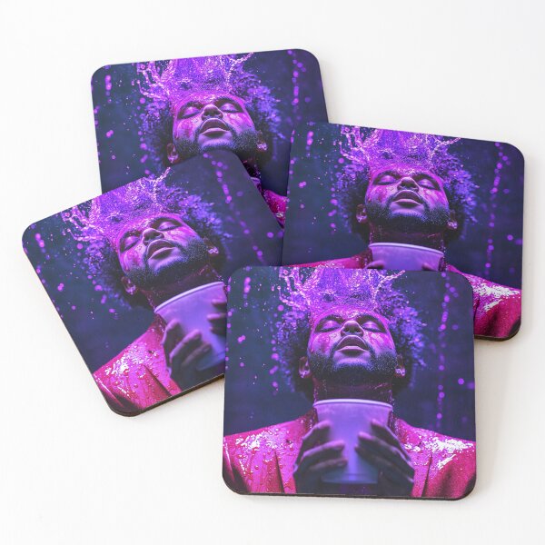 Item preview, The Weeknd Purple Drink Pop Culture Art designed and sold by WockWave.