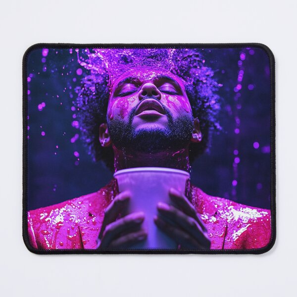 Item preview, The Weeknd Purple Drink Pop Culture Art designed and sold by WockWave.