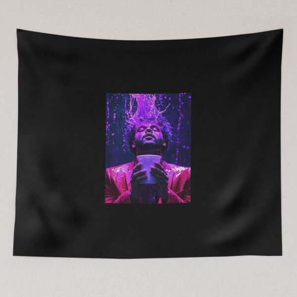 Item preview, The Weeknd Purple Drink Pop Culture Art designed and sold by WockWave.