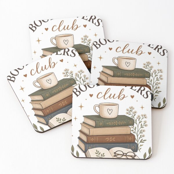 Item preview, Book lovers club designed and sold by GlitterAndStars.