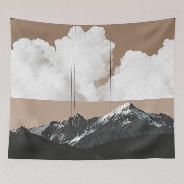 Artikelvorschau, Mocha – Surreale Berge und Wolken entworfen und verkauft von Underdott.