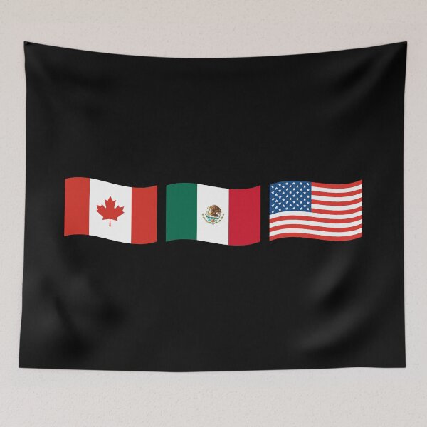 Item preview, North American Flag - International Football designed and sold by Wolagno.