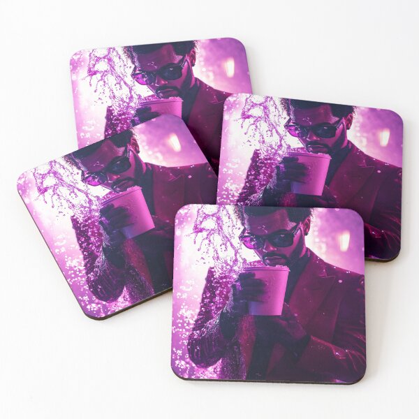 Item preview, The Weeknd Purple Drink Cinematic Art designed and sold by WockWave.