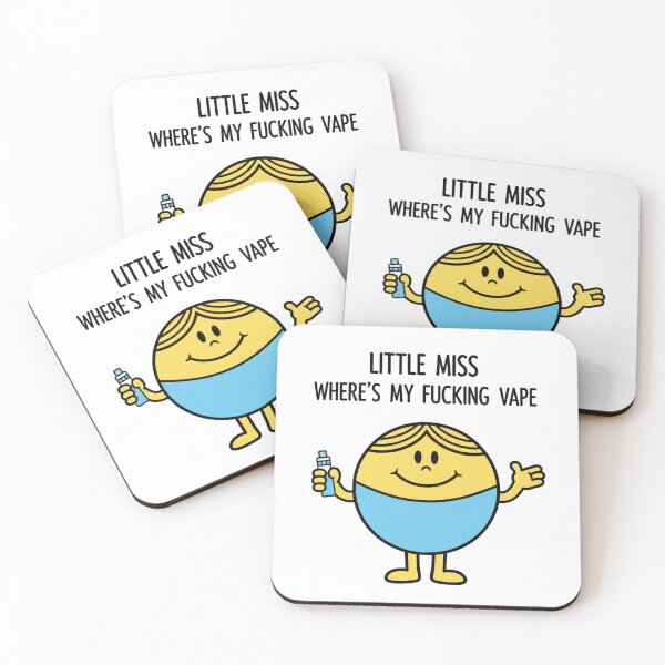 Item preview, Little Miss Wheres My Vape - Sarcastic Adult Humor - Funny Pink Parody designed and sold by JLMWorks.