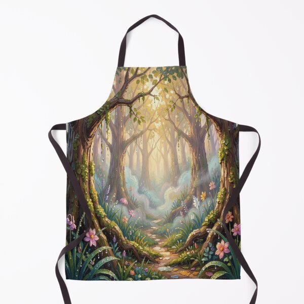 Item preview, Forest Path Magic where Light, Nature and Dream Atmosphere flow together - Inspired by Gouache style designed and sold by FotoworldEdel.