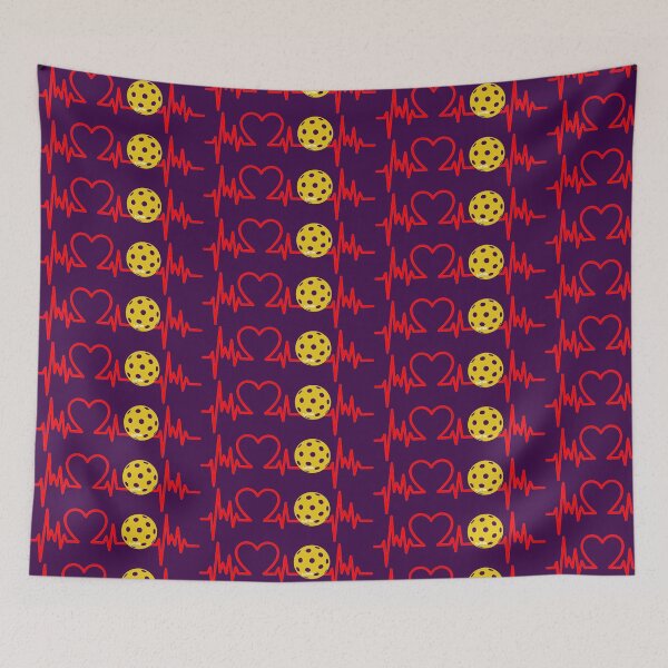 Item preview, Heartbeat I Love Pickleball  designed and sold by Capturetees.