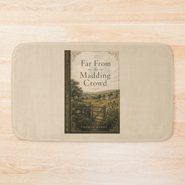 Item preview, Far from the Madding Crowd Vintage Book Cover Art Print | Thomas Hardy Literary Wall Art designed and sold by Grand Illusions.