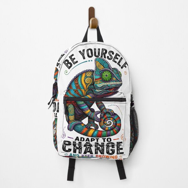 Item preview, Colorful Chameleon Adapt Change Motivational Design designed and sold by R-B-Colors.