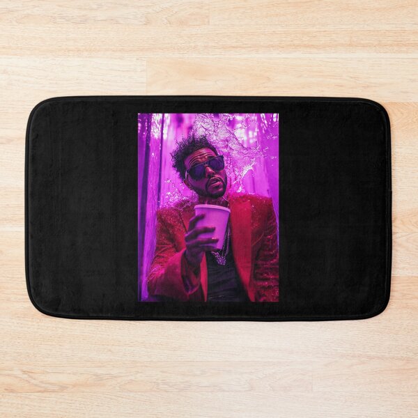 Item preview, The Weeknd Purple Splash Pop Art designed and sold by WockWave.