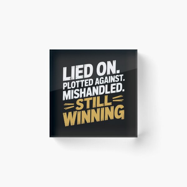 Item preview, Still Winning Motivational Quote - Resilience and Strength Typography Design designed and sold by Lina Caro.