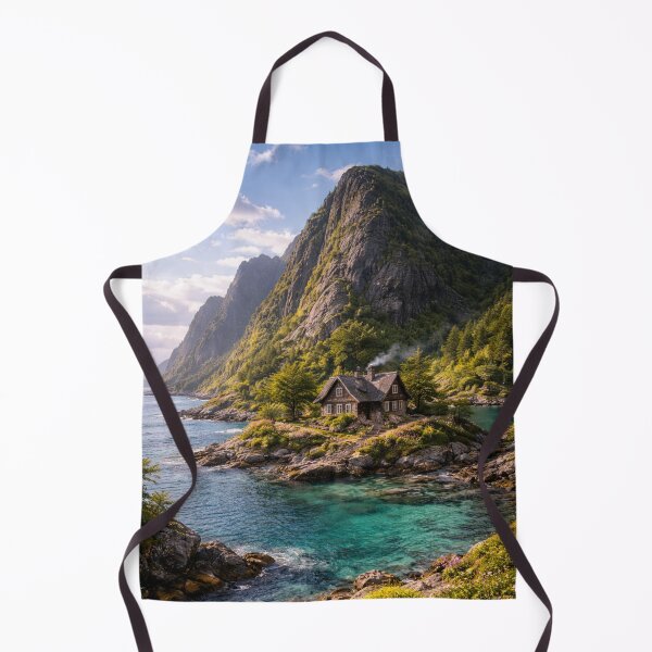 Item preview, Serene House between Mountains and Water designed and sold by JuViRo.