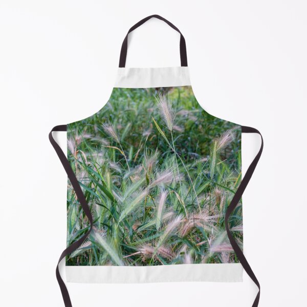 Item preview, Wild Grass Meadow With Delicate Seed Heads In Green Field Close-Up Nature Texture designed and sold by Nmallia.