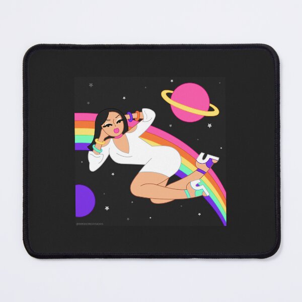 Item preview, Neon Space Pinup Graphic designed and sold by brianarells.