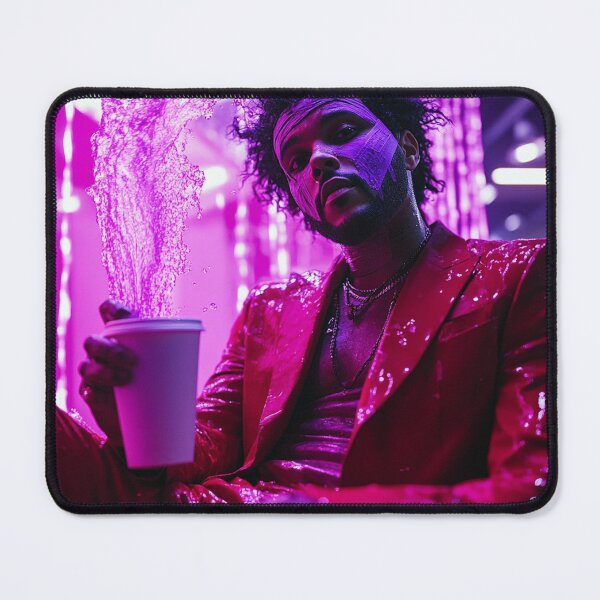 Item preview, The Weeknd Purple Chemical Splash Art designed and sold by WockWave.