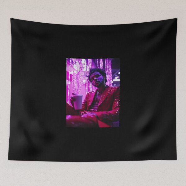 Item preview, The Weeknd Purple Chemical Splash Art designed and sold by WockWave.