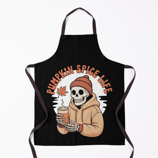 Item preview, Pumpkin Spice Life Skeleton T-Shirt | Cozy Fall Skeleton Coffee Graphic Tee designed and sold by Raw Tigers.