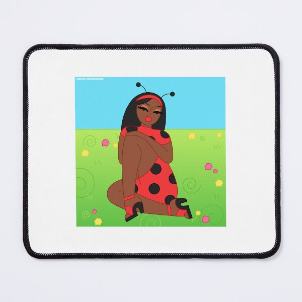 Item preview, Ladybug Pinup Girl Illustration designed and sold by brianarells.