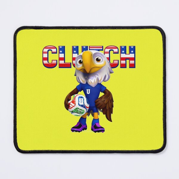 Item preview, 2026 USA Soccer Mascot – Clutch the Bald Eagle designed and sold by Abeshinobi.