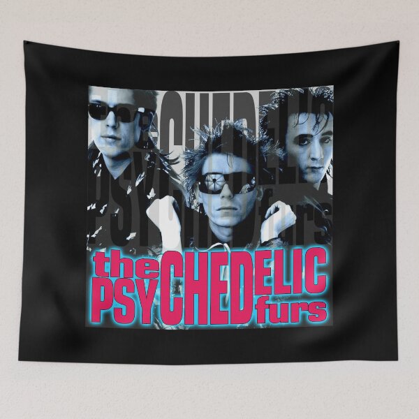 Artikelvorschau, Die Psychedelic Furs entworfen und verkauft von Lonesome Dog Art.