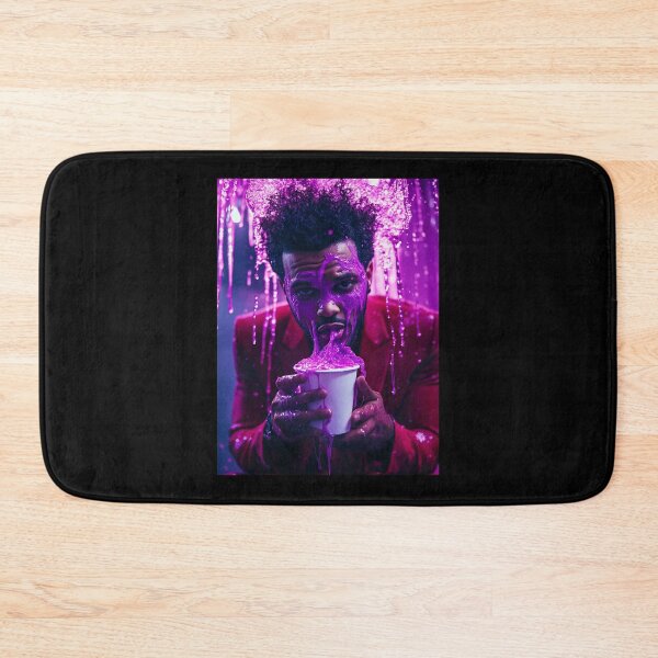 Item preview, The Weeknd Purple Splash Pop Art designed and sold by WockWave.
