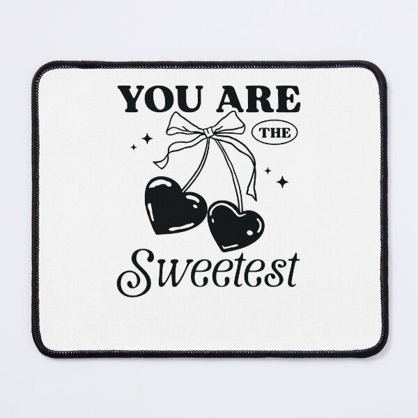Item preview, You Are The Sweetest Heart Shaped Cherry Bow designed and sold by krystalRomanart.