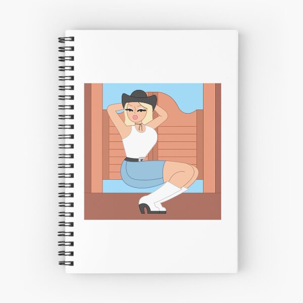 Item preview, Cowgirl Saloon Pinup Illustration designed and sold by brianarells.