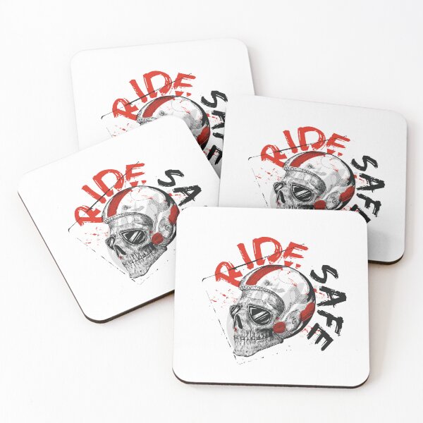 Item preview, Ride Safe Skull - Vintage Motorcycle Biker Graphic designed and sold by dpk-padhiyar.