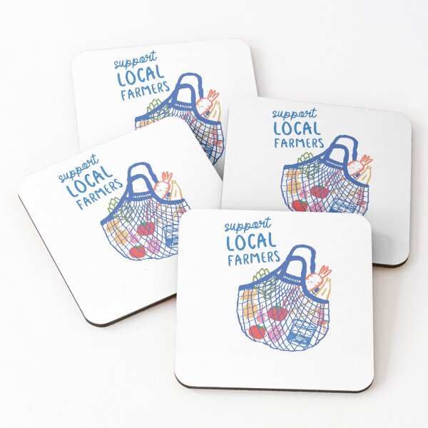 Item preview, Support Local Farmers Net Grocery Bag Fresh Produce designed and sold by krystalRomanart.
