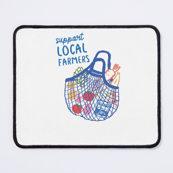 Item preview, Support Local Farmers Net Grocery Bag Fresh Produce designed and sold by krystalRomanart.