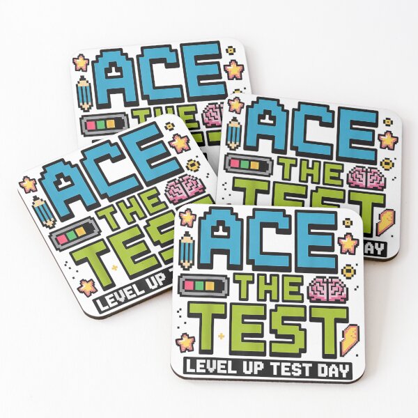 Item preview, Ace The Test Level Up Test Day Retro Pixel Art Gaming designed and sold by RuperDelois.