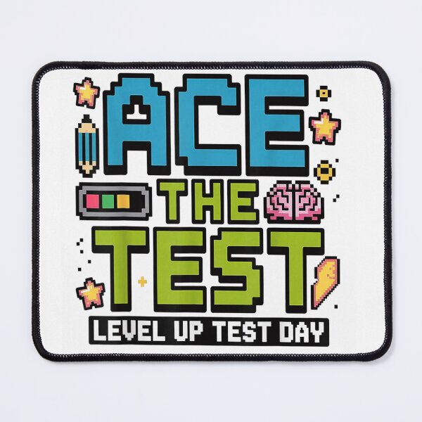 Item preview, Ace The Test Level Up Test Day Retro Pixel Art Gaming designed and sold by RuperDelois.