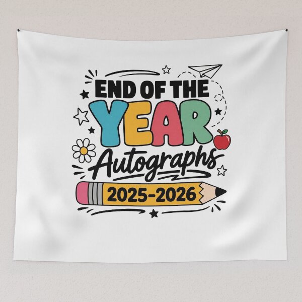 Item preview, Last Day of School End of The Year Autographs 2025-2026 designed and sold by clothesy7.