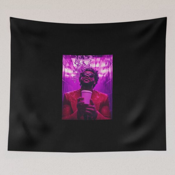 Item preview, The Weeknd Purple Drink Cinematic Art designed and sold by WockWave.