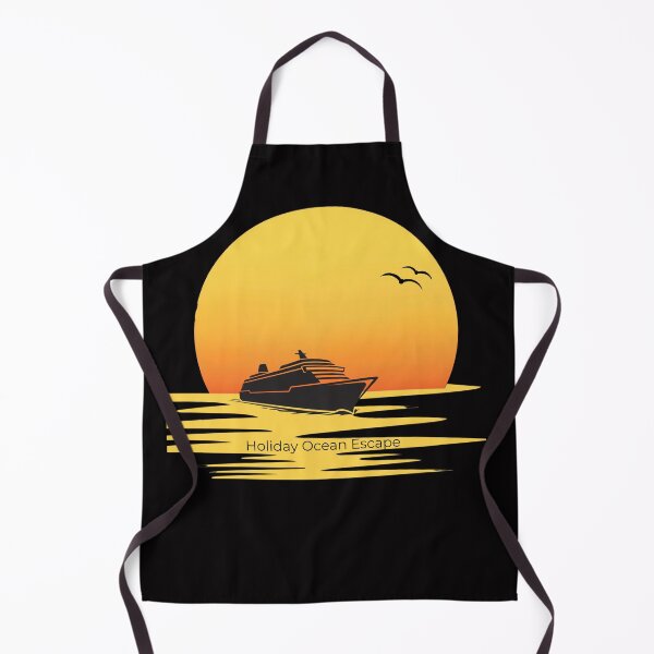 Item preview, Solis Atlantic Lines – Minimalist Cruise Ship Sunset Aesthetic Art. Holiday Ocean Escape. designed and sold by MojNetSerwis WWK.