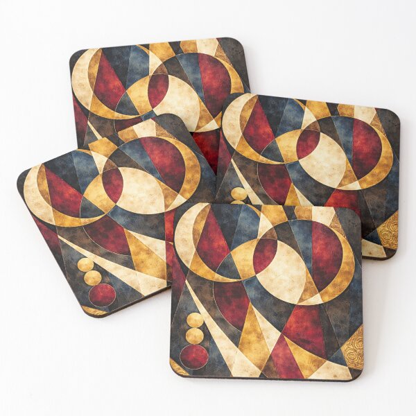 Item preview, Geometric abstract composition designed and sold by JcAbstractArt.