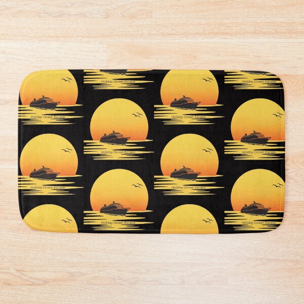 Item preview, Solis Atlantic Lines – Minimalist Cruise Ship Sunset Aesthetic Art. Holiday Ocean Escape. designed and sold by MojNetSerwis WWK.
