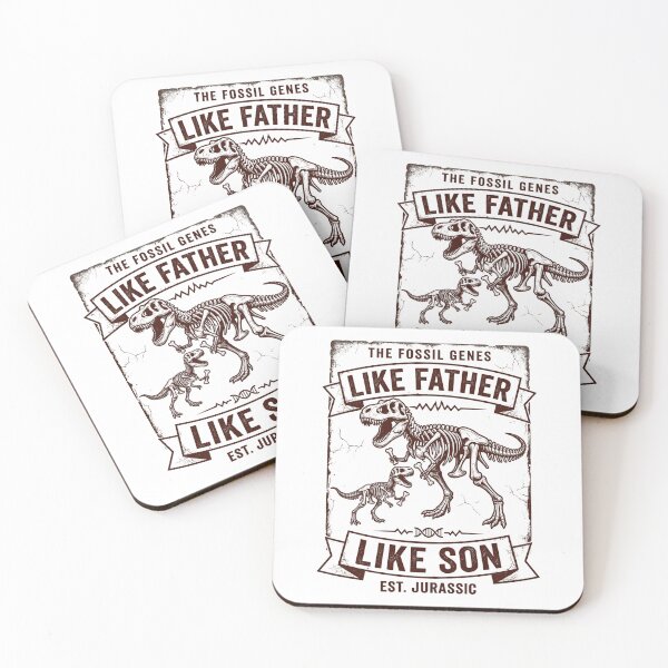 Item preview, Skeleton Dino - Like Father Like Son Funny Fossil DNA Matching Dad designed and sold by Im-Ara.