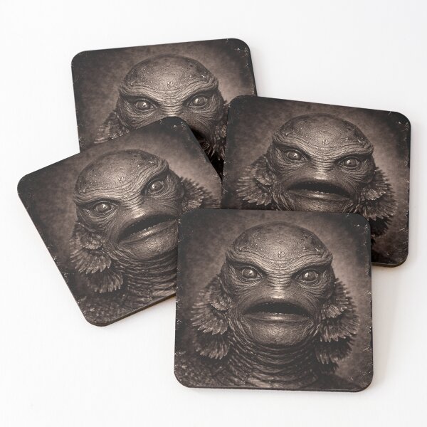 Item preview, Portrait of Creature From the Black Lagoon designed and sold by judgehydrogen.