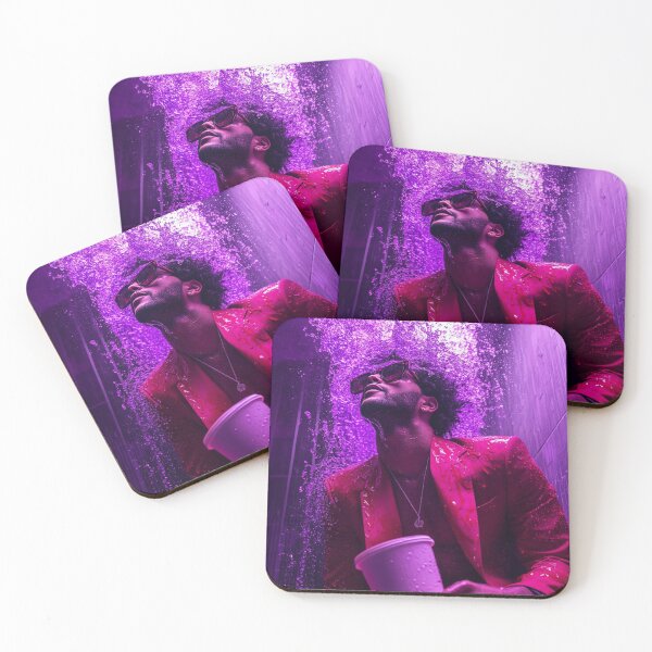 Item preview, The Weeknd Purple Chemical Splash Art designed and sold by WockWave.