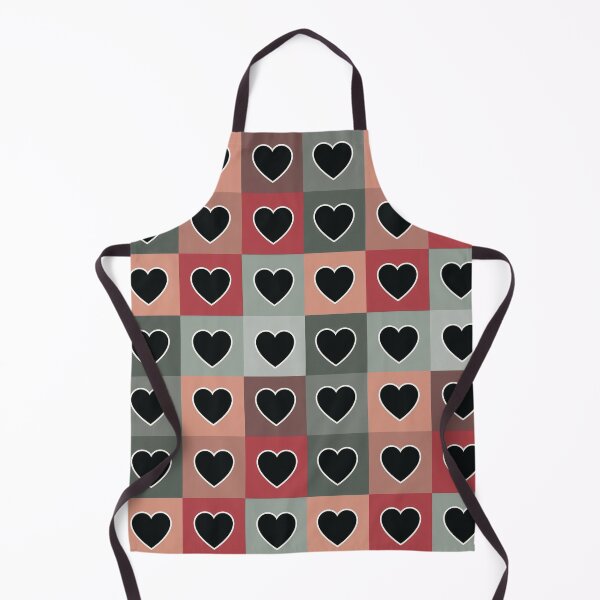 Item preview, Rainbow hearts patchwork in gray designed and sold by uunaa.