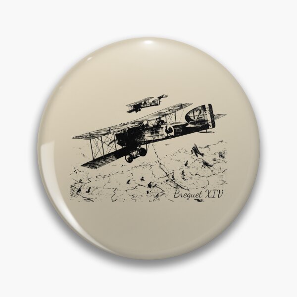 Item preview, Breguet XIV WW1 French Bomber Aircraft Illustration designed and sold by MilitaryMart.