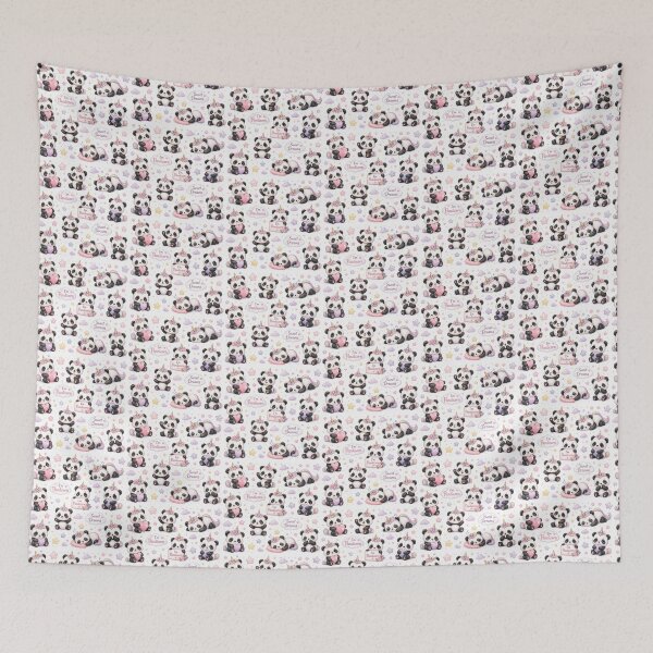 Item preview, Pandas with horns depicted designed and sold by burhon.