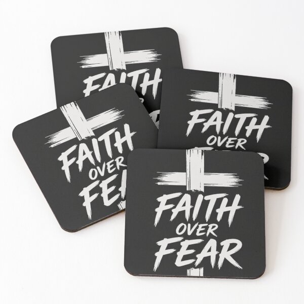 Item preview, faith over fear designed and sold by LinesOnly.