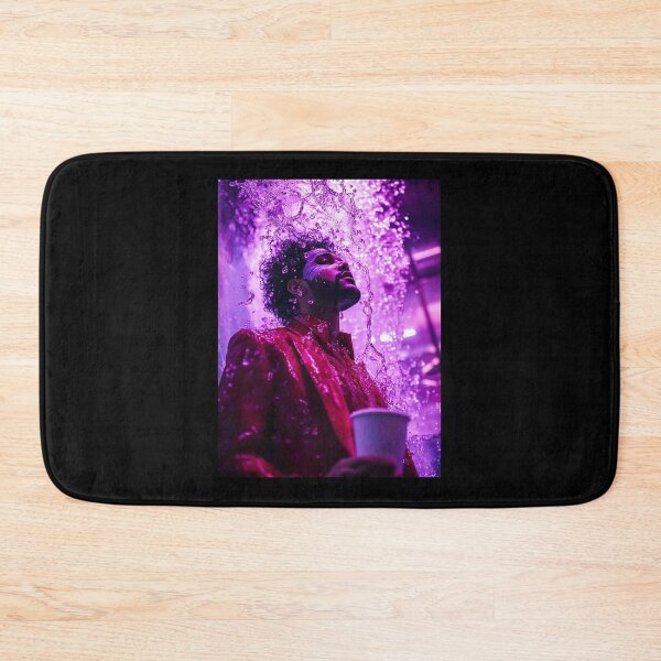 Item preview, The Weeknd Purple Splash Pop Art designed and sold by WockWave.