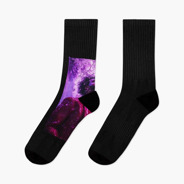 Item preview, The Weeknd Purple Splash Pop Art designed and sold by WockWave.